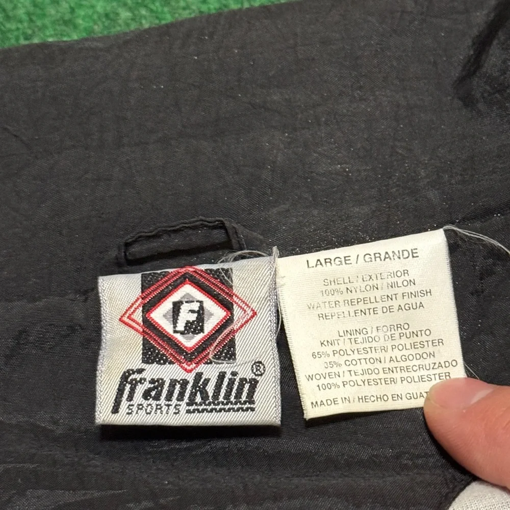 Franklin Golf Outdoor Windbreaker Vintage Minimalist Large Nylon Jacket
